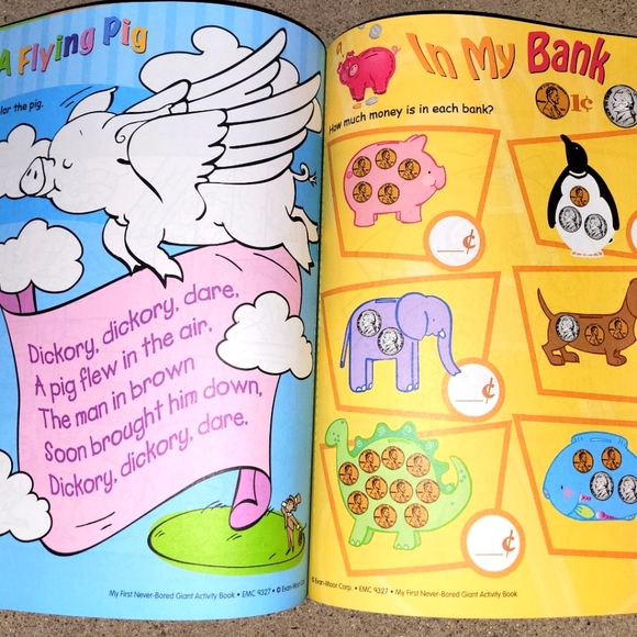 Pre-K, Kindergarten Workbooks/Activity Book - Picture 9 of 14